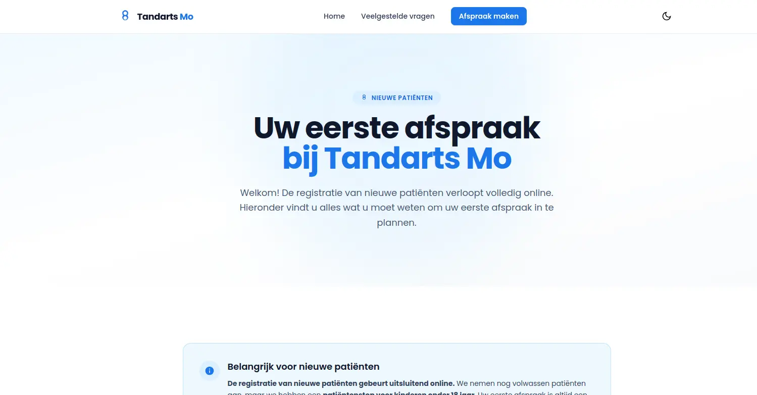 Modern, betrouwbaar, leesbaar — en converteert echt
